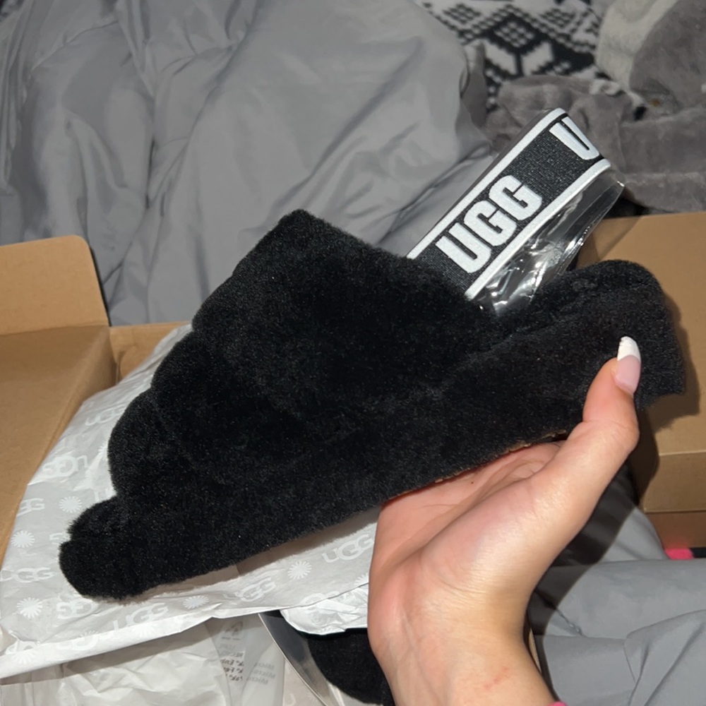 Women’s Black Ugg Slippers